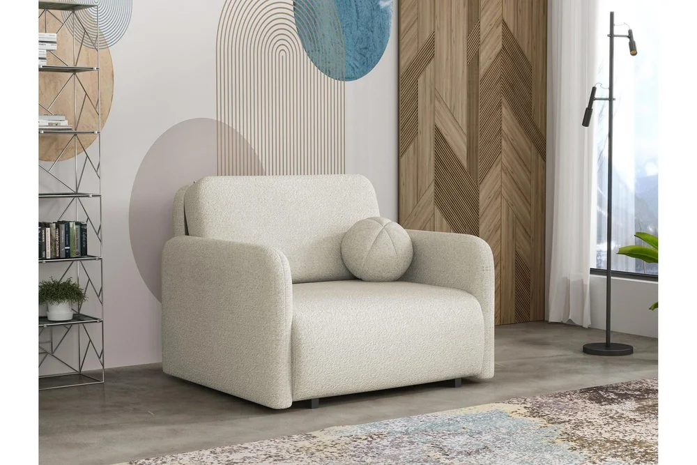 Ajmeri Sovesofa 2-seter i Bouclé v:7081771 Ajmeri Sovesofa 2-seter i Bouclé v:7081771
