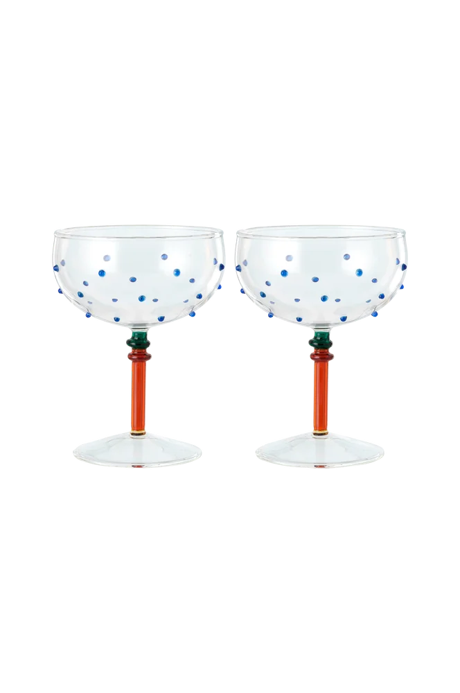 Cocktailglass Pearl Pop 2-pakning – Flerfarget – Kjøkken & husholdning | m v:383265 Cocktailglass Pearl Pop 2-pakning – Flerfarget – Kjøkken & husholdning | m v:383265