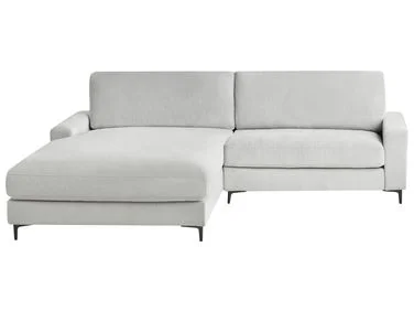 Hjørnesofa 3-seter MALOY Chenille Lysegrå Høyrevendt v:6130241 Hjørnesofa 3-seter MALOY Chenille Lysegrå Høyrevendt v:6130241