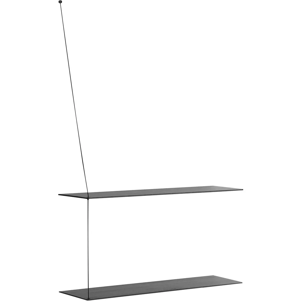 STEDGE Hylle 80cm, Sortmalt Eik v:4354618 STEDGE Hylle 80cm, Sortmalt Eik v:4354618