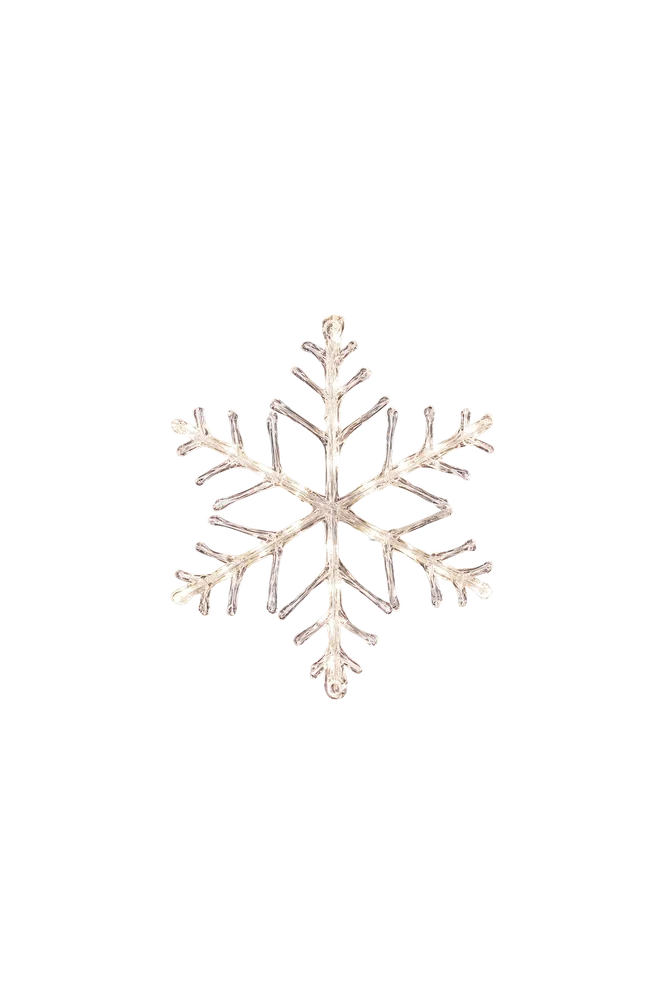 Snøkrystall 24 LED 40 cm – Hvit – Belysning | m v:2569292 Snøkrystall 24 LED 40 cm – Hvit – Belysning | m v:2569292