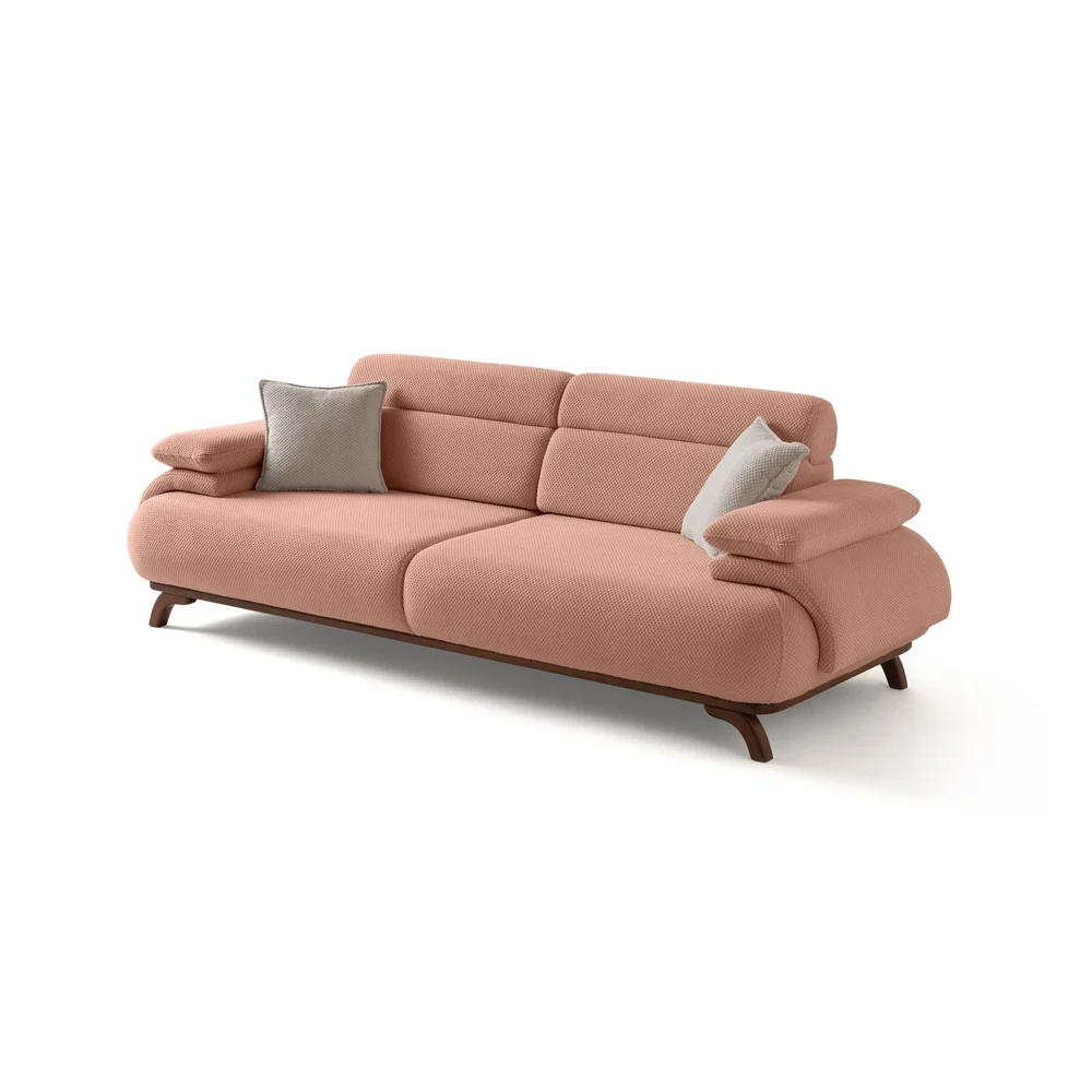 3-seters sofa Atelier Del Sofa Bonjo Walnut (246 x 81 x 97 cm) Pudder v:7182448 3-seters sofa Atelier Del Sofa Bonjo Walnut (246 x 81 x 97 cm) Pudder v:7182448