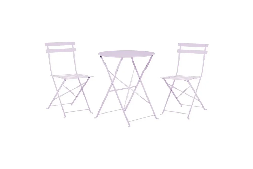 Cafeset Beliani Fiori Blå Violet v:1343899
