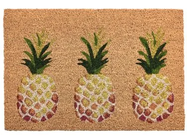 Dørmatte OZAMIZ Naturlig 40 x 60 cm Ananas Kokosfiber v:5237099