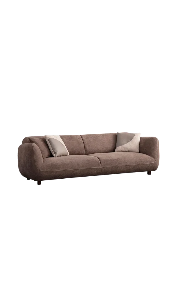 Sofa med 4 seter Pavia – Brun m v:9048545 Sofa med 4 seter Pavia – Brun m v:9048545