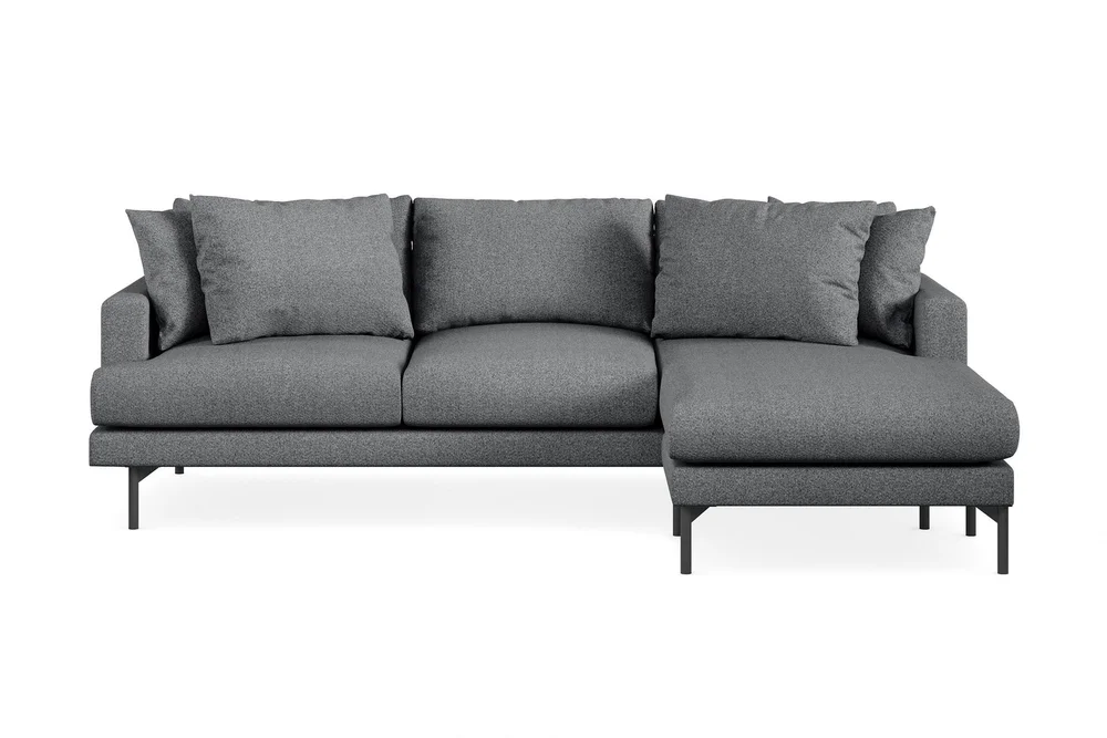 Menard 3-seters Høyrevendt L-formet Divansofa i Stoff v:2960642