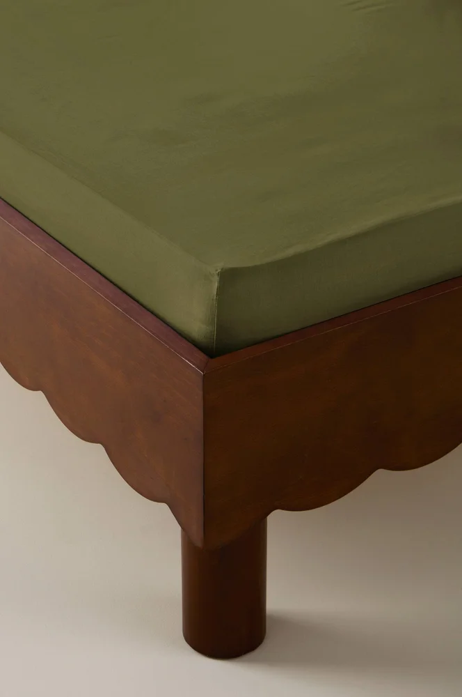 ZACK MINI stretchlaken barneseng økologisk 60x120 cm - Grønn - Barnerom | m v:8424489