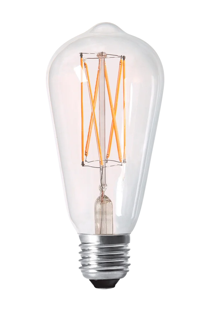 LED lyspære E27 Edisonpære Elect – Transparent – Belysning | m v:403067