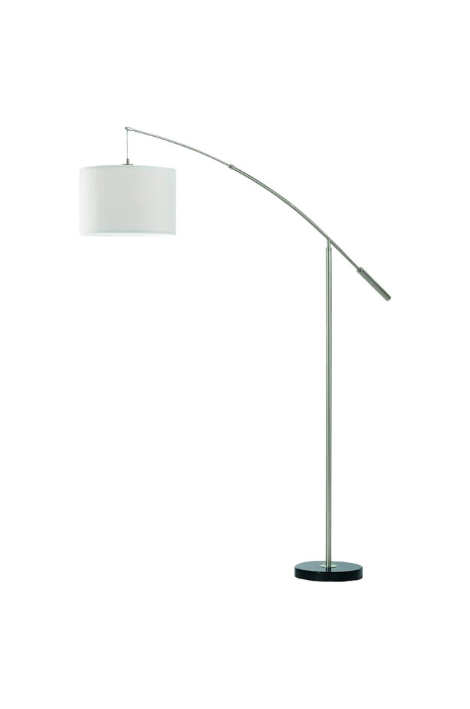 Gulvlampe Nadina White – Krom – Belysning | m v:1563105 Gulvlampe Nadina White – Krom – Belysning | m v:1563105