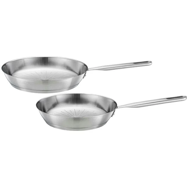 All steel Pure Stekepannesett 24 + 28 cm v:7914224