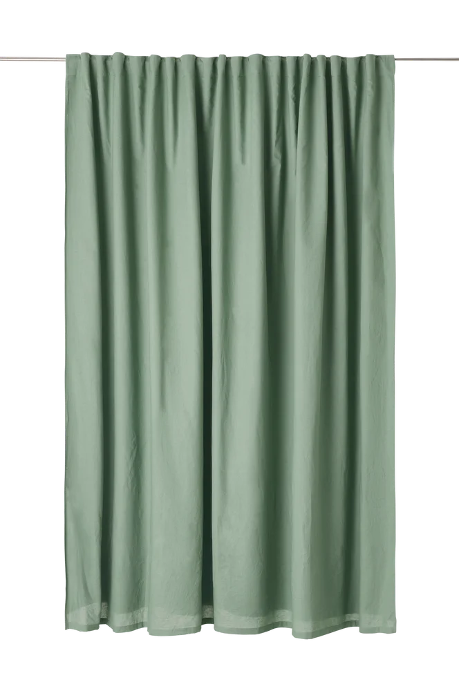 Mørkleggingsgardin Ines Wide ekstra bred 1-pakning – Grønn – Tekstiler | m v:8335691