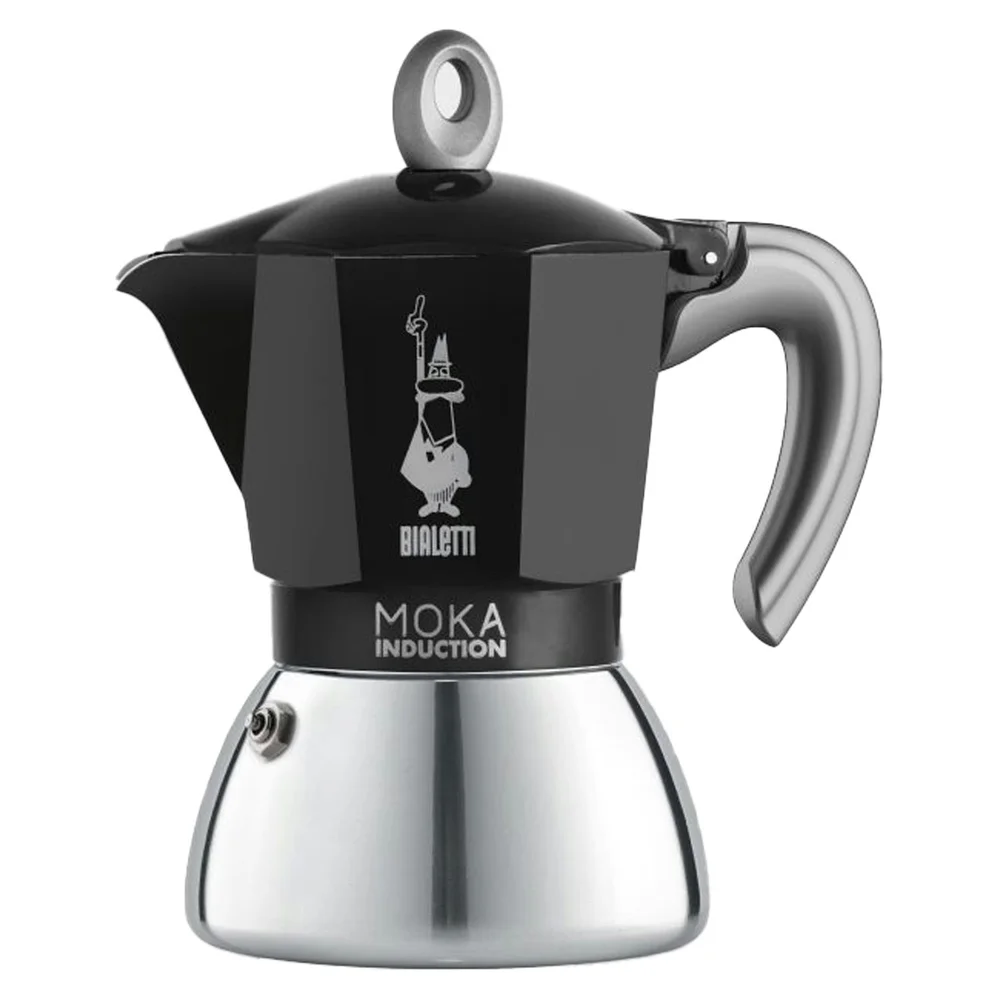 Moka Induction Kaffetrakter Sort, 6 Kopper v:9069391