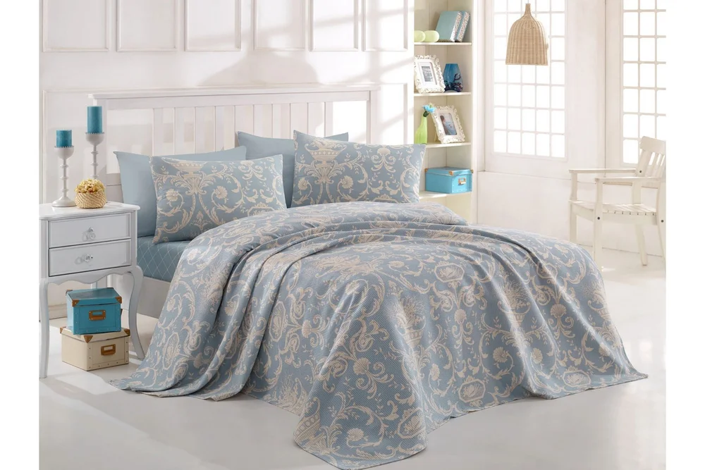 Sengeteppe Eponj Home Enkelt 160x235+Laken+Putetrekk Ranforc v:9923244