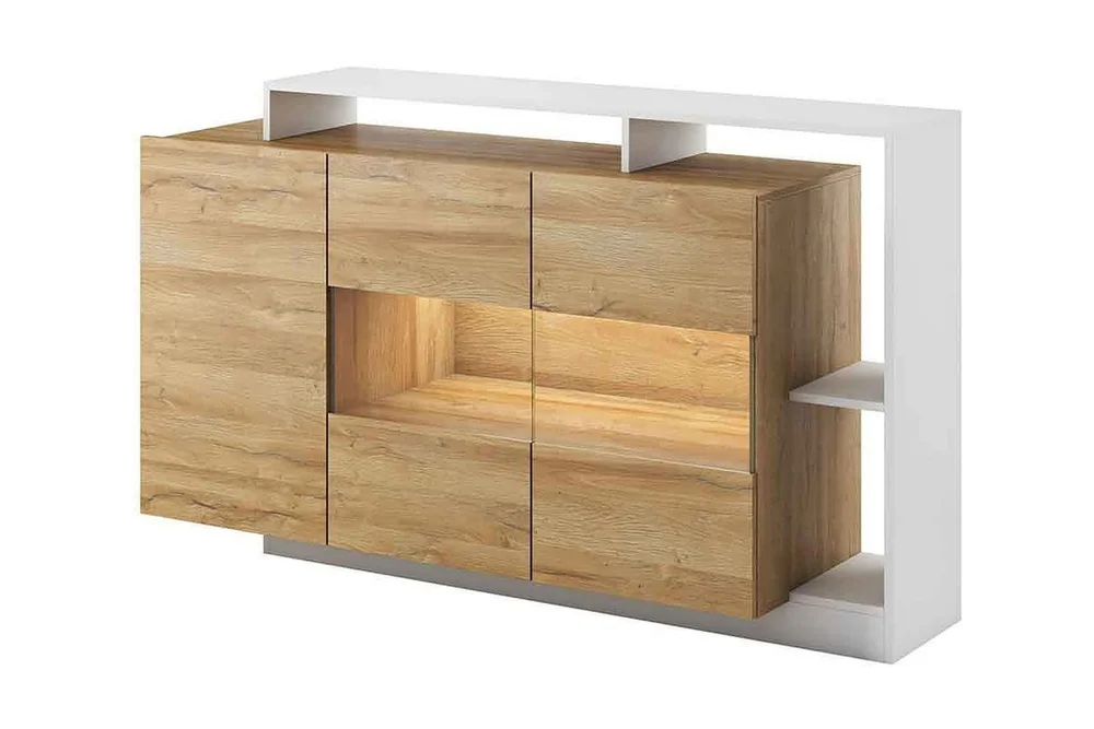 Gaylord Vitrineskap 155x30x94 cm v:1476162 Gaylord Vitrineskap 155x30x94 cm v:1476162