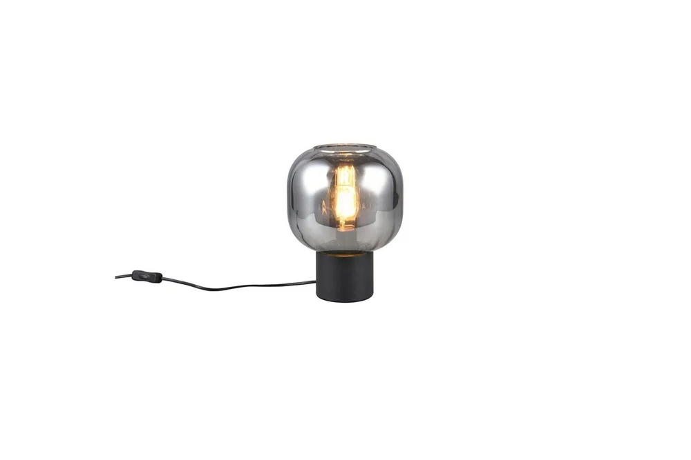 Bordlampe TRIO Diva Matt svart/krom v:8069165