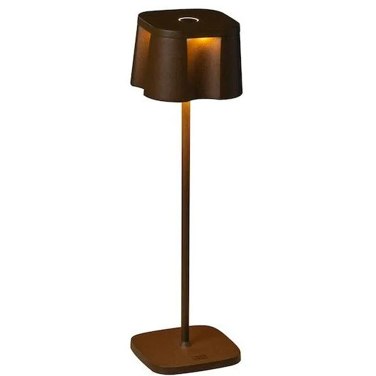 Nice Bordlampe Bærbar, Rust v:1303570