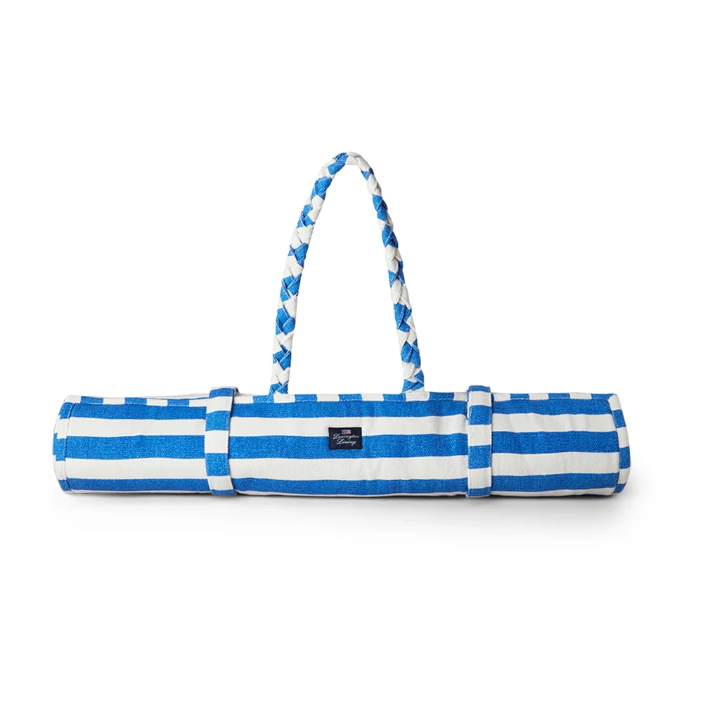 Striped strandmatte 190 x 70 cm v:3930002