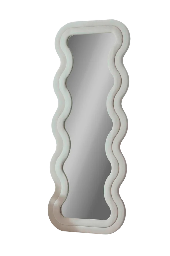 Cheval Mirror Mundo Oval – Hvit m v:8347913