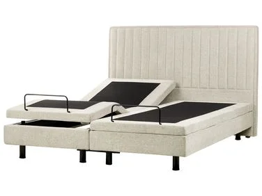 Justerbar seng CASTELLAN 180 x 200 cm Beige v:5600152 Justerbar seng CASTELLAN 180 x 200 cm Beige v:5600152
