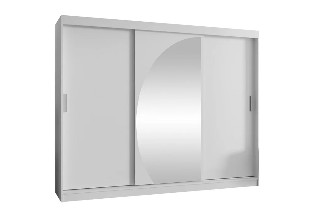 Amira Garderobeskap Med Speil 250×200 cm v:1538868 Amira Garderobeskap Med Speil 250×200 cm v:1538868