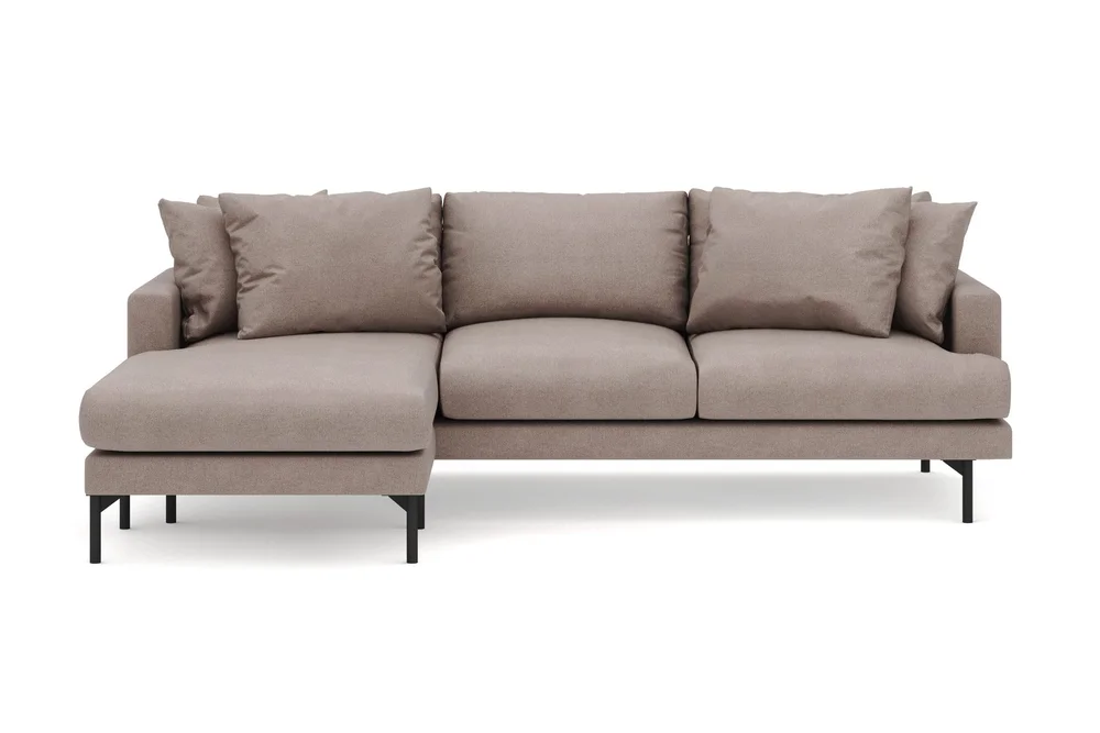 Menard 4-seters Venstrevendt Dyp L-formet Divansofa i Stoff v:7159898