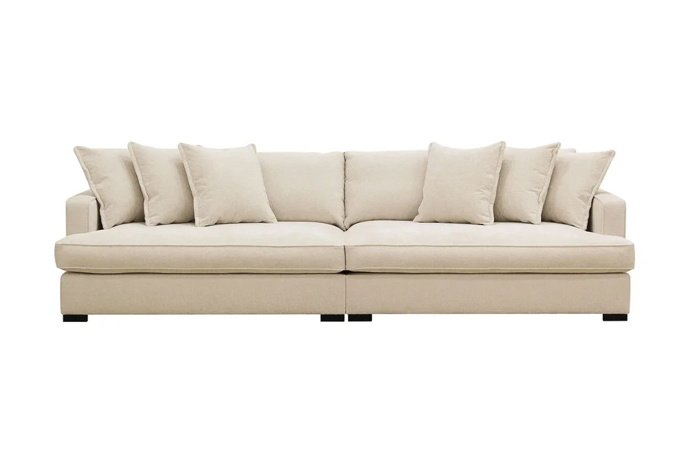 Rossita Lyx 4-seters Ekstra Dyp Sofa i Chenille v:7404993