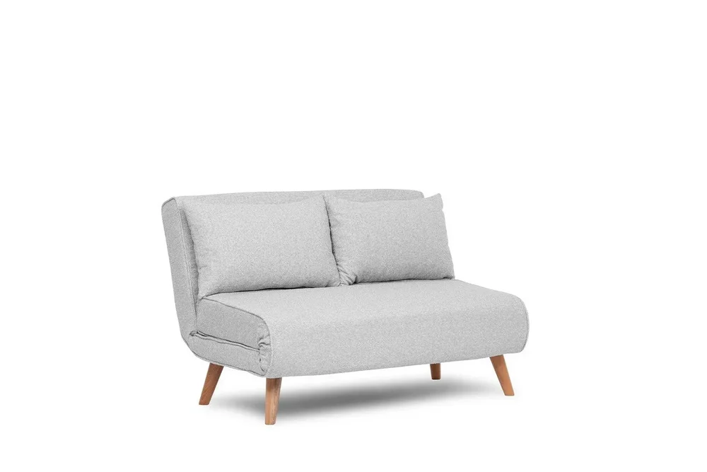 Folde Teddy Sovesofa 2-seter Grå v:2428555