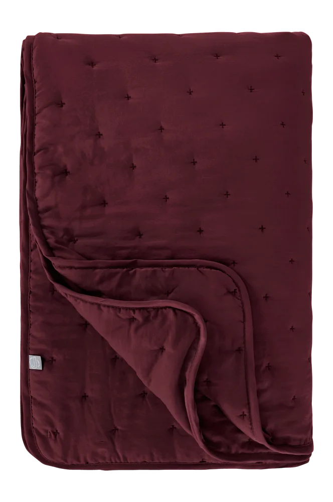 Bedspread 150 Calm sengeteppe – Rød – Tekstiler | m v:5138633