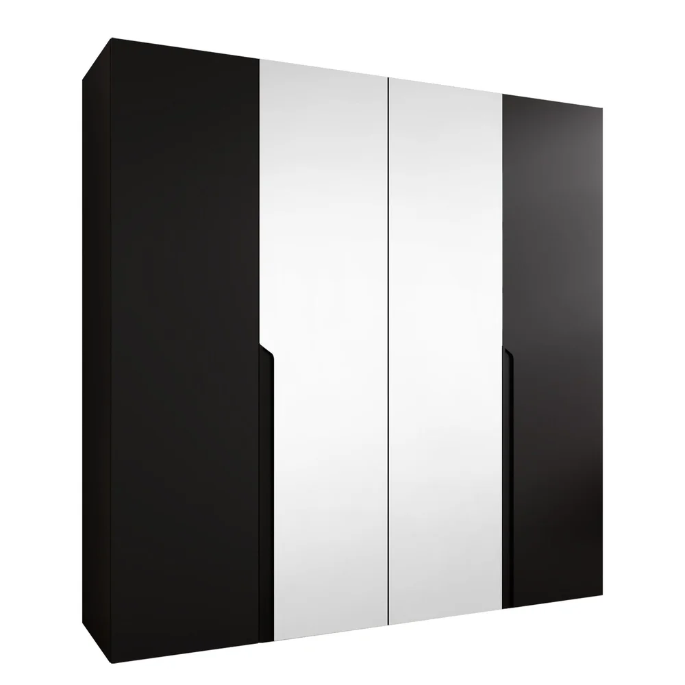 Milias Garderobeskap med speil 200x202 cm v:8852904