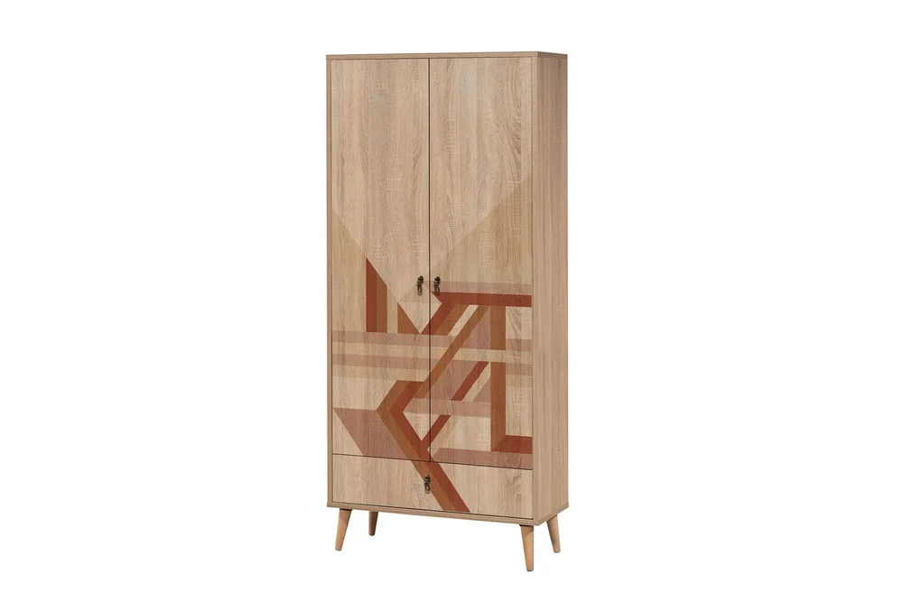 Bertoaria Garderobe 80×190 cm Brun v:7505350 Bertoaria Garderobe 80×190 cm Brun v:7505350