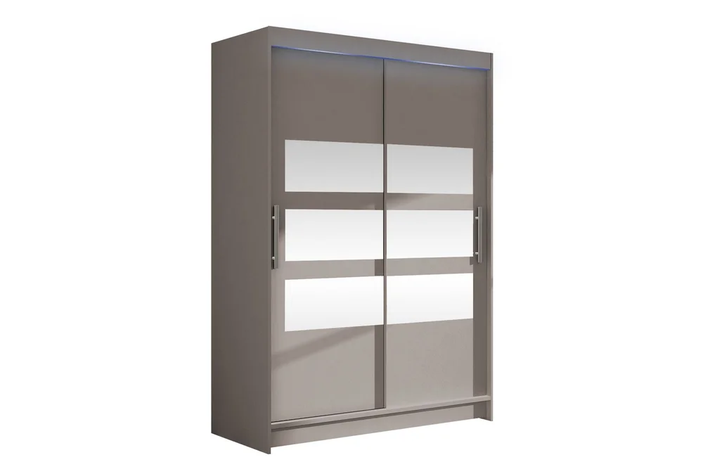 Biscayne Garderobeskap Med Speil 120×200 cm v:8359235 Biscayne Garderobeskap Med Speil 120×200 cm v:8359235