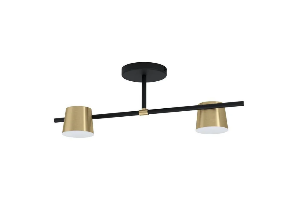 Takbelysning Eglo Altamira Svart/Messing v:4245003