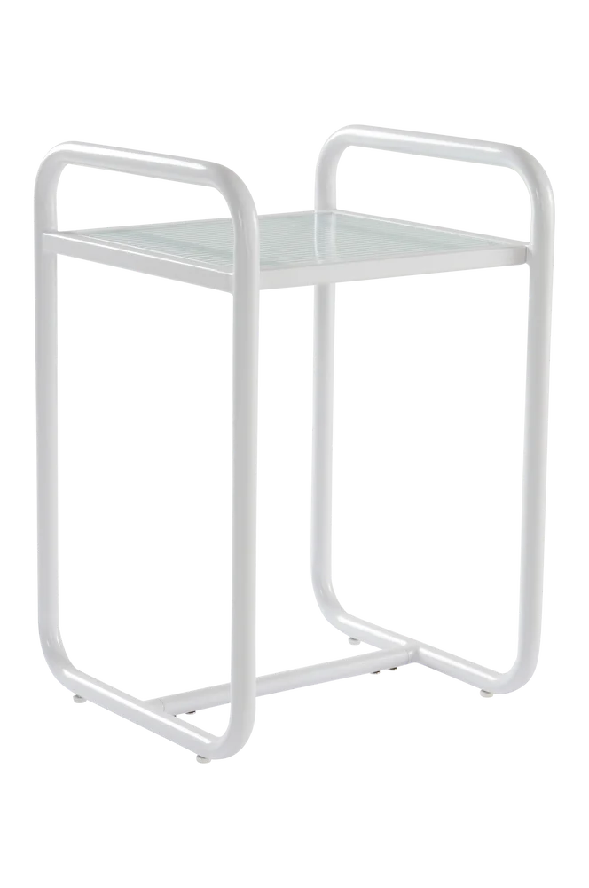DOMINGO sidebord 40×40 cm – Hvit m v:3592529 DOMINGO sidebord 40×40 cm – Hvit m v:3592529