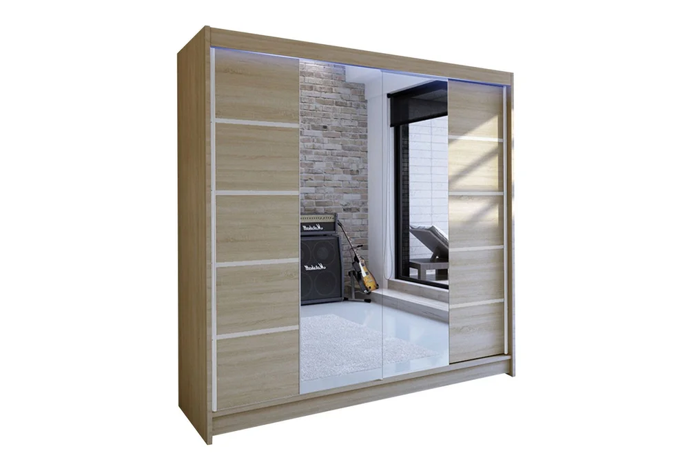 Canderbury Garderobe med Speil 180×215 cm v:3277820 Canderbury Garderobe med Speil 180×215 cm v:3277820