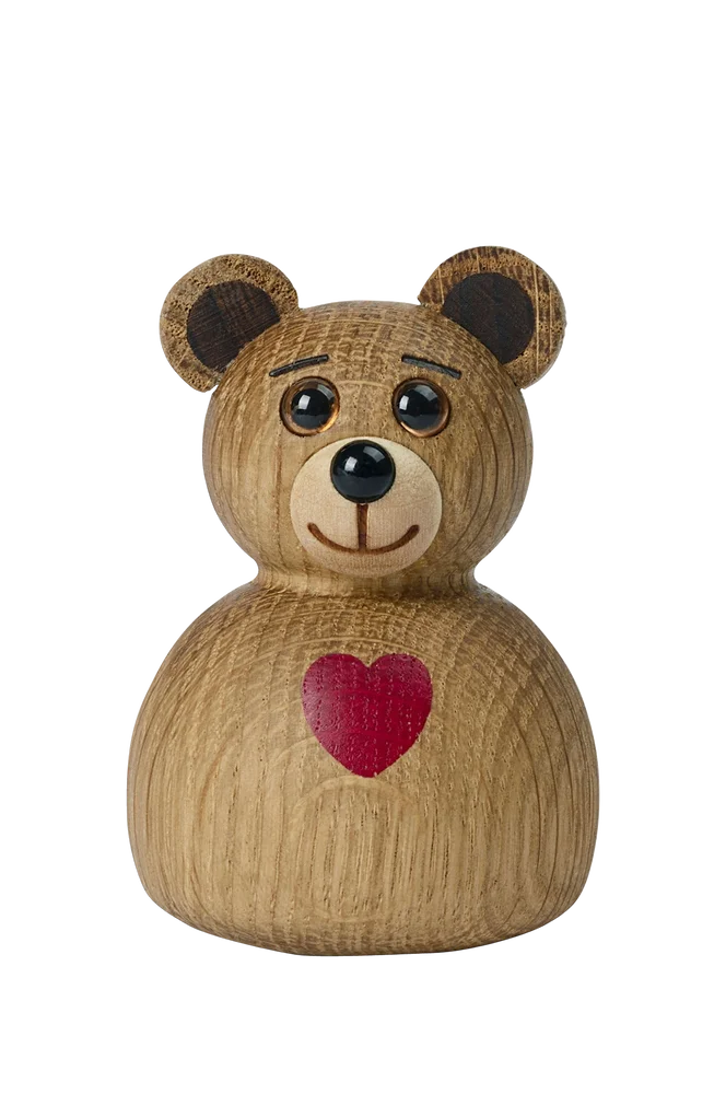 Tre Dekorasjon Mini Teddy Teddybjørn 7 cm - Natur - Dekor | m v:4064861