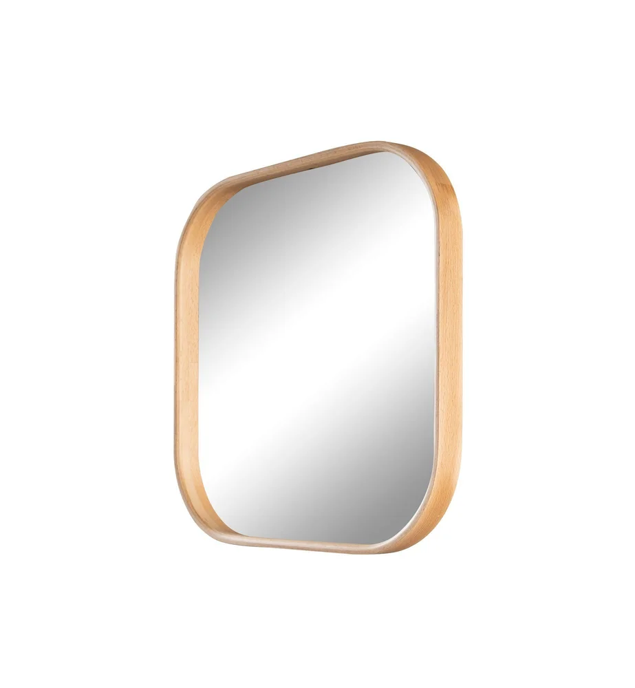 Dekorativt speil Wallxpert Square (38 x 38 x 4 cm) Eik v:3362621 Dekorativt speil Wallxpert Square (38 x 38 x 4 cm) Eik v:3362621