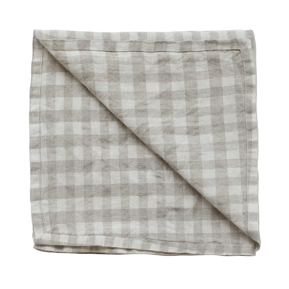 Gingham rutete kjøkkenhåndkle 70×50 cm v:366323