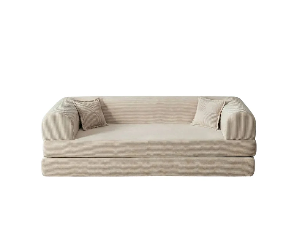 3-seters sovesofa Atelier Del Sofa Legom Eco (190 x 90 x 25 cm) Krem v:7404363 3-seters sovesofa Atelier Del Sofa Legom Eco (190 x 90 x 25 cm) Krem v:7404363