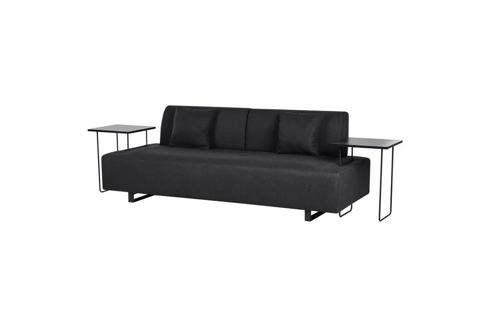 3-sitssoffa Beliani Sokna Beige, svart Black v:7576464 3-sitssoffa Beliani Sokna Beige, svart Black v:7576464