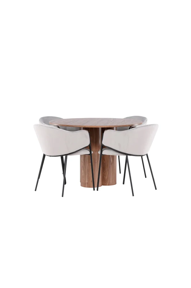 Olivia spisebord med Evelina spisestol v:2338837 Olivia spisebord med Evelina spisestol v:2338837