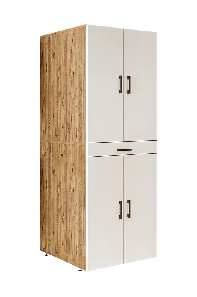 Vaskemaskin-skap Astris – Hvit m v:7872850