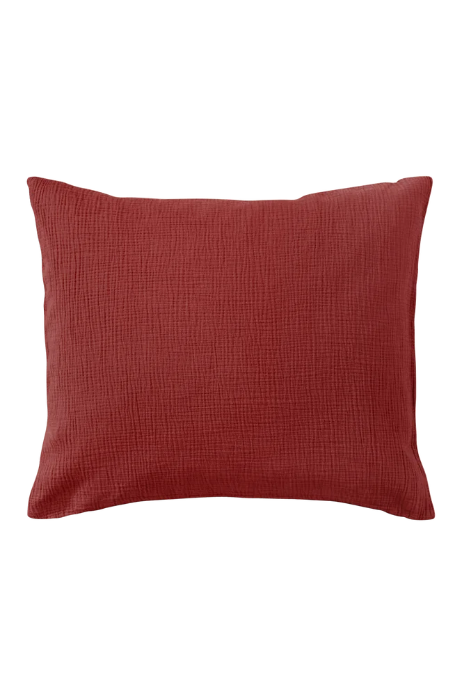 AMILIA putetrekk i musselin 50×60 cm – Rød – Tekstiler | m v:8515055 AMILIA putetrekk i musselin 50×60 cm – Rød – Tekstiler | m v:8515055