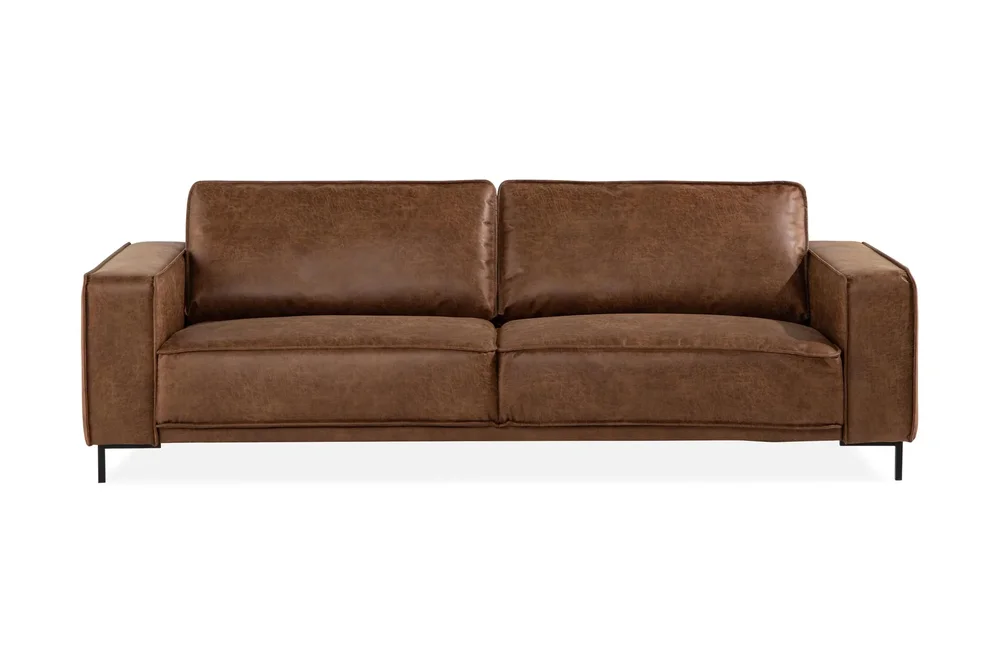 Akron 3-seter Sofa Bonded Lær v:6326981 Akron 3-seter Sofa Bonded Lær v:6326981