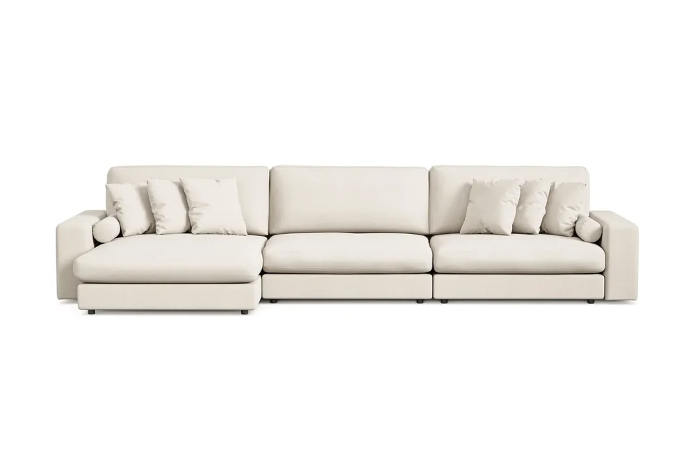 Arken Lyx 6-seter Vendbar L-formet Dyp Divansofa i stoff v:1492983 Arken Lyx 6-seter Vendbar L-formet Dyp Divansofa i stoff v:1492983