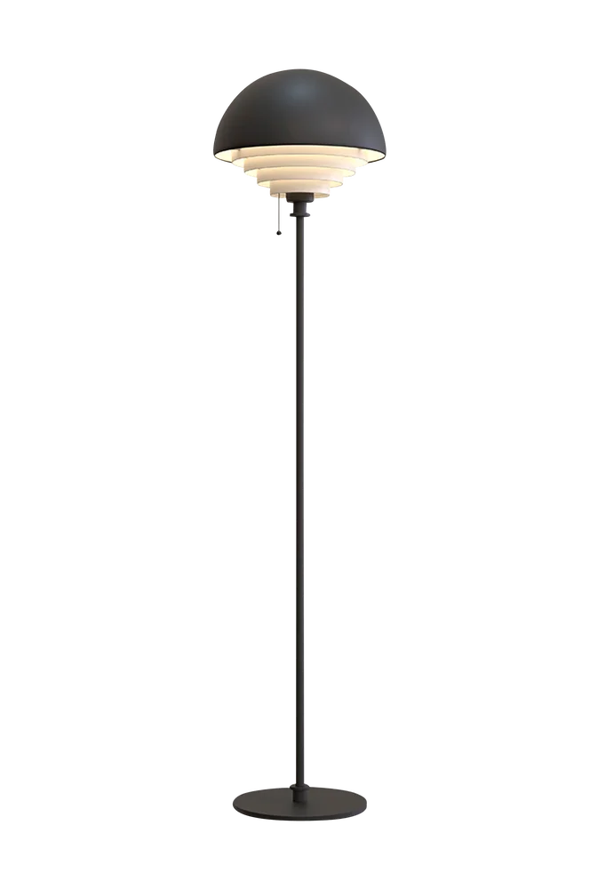Gulvlampe Motown – Svart – Belysning | m v:9651964 Gulvlampe Motown – Svart – Belysning | m v:9651964
