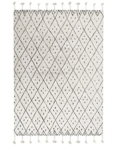 Teppe AGADIR Off white 160 x 230 cm Bomull v:5562273