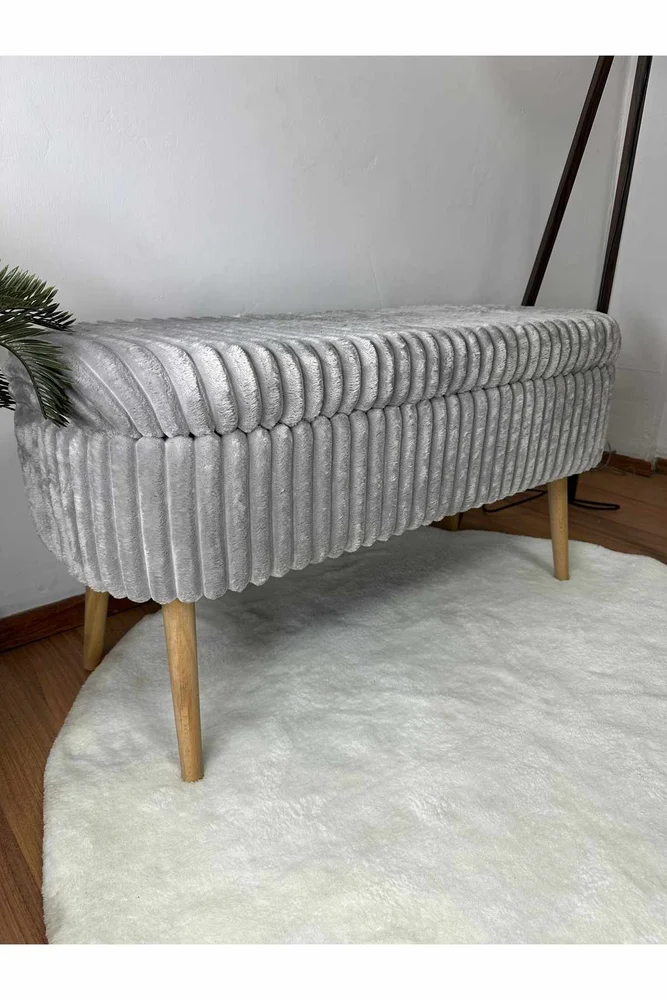 Pouffe with Storage Atelier Del Sofa Toscano Grey v:4106239