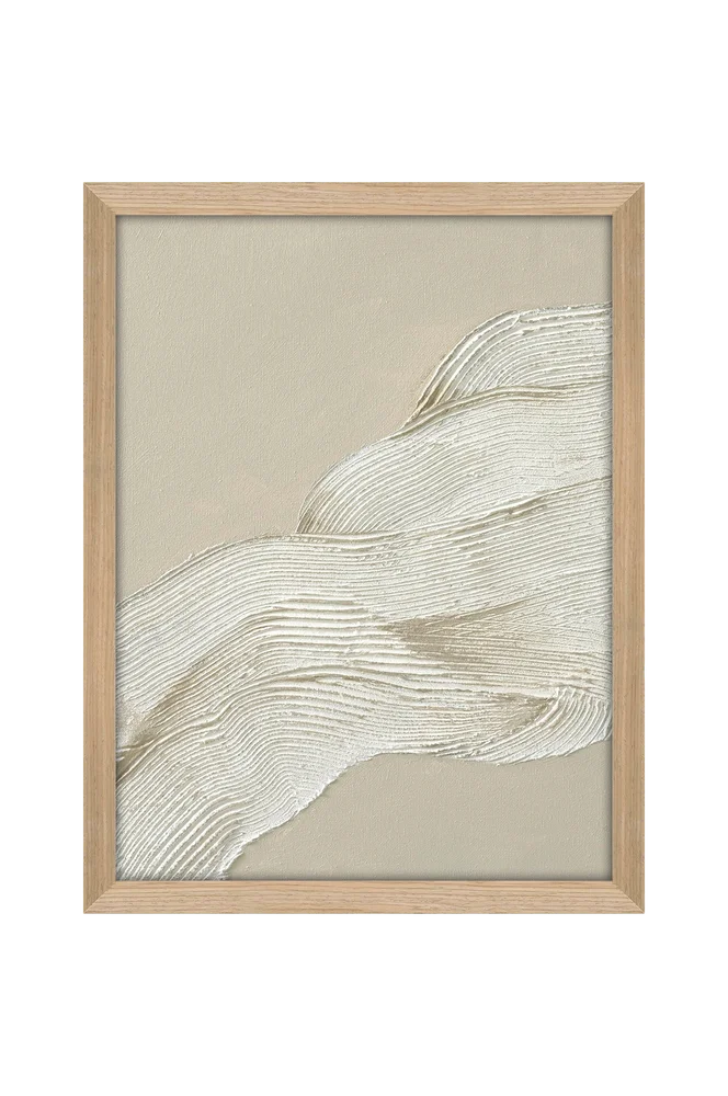 Art Shape 2 / 30×40 Cm / Eik ramme – Beige – Dekor | m v:6445005