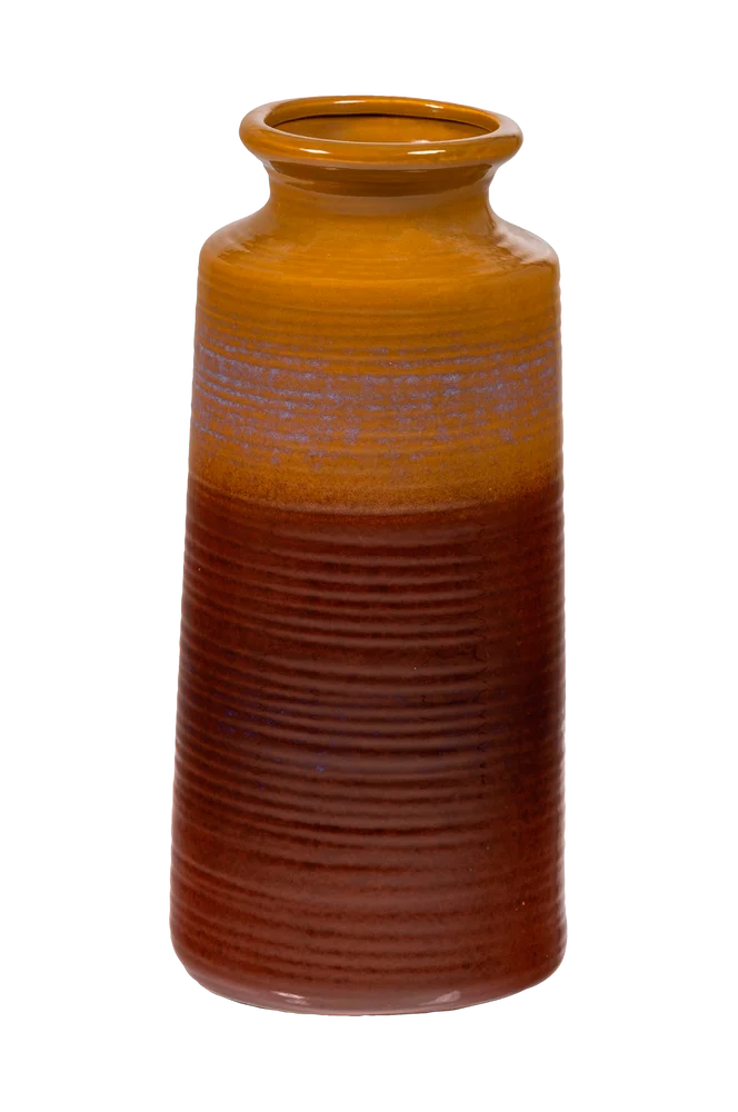 Decennia Xl Vase – Gul – Dekor | m v:5616245