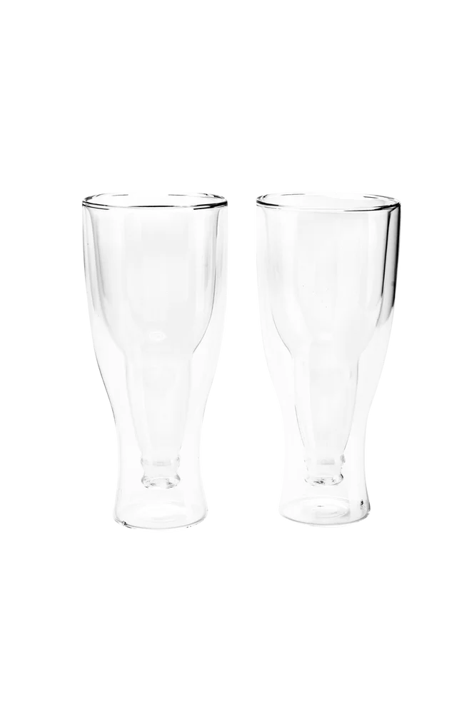 Ølglass Gravity,400 ml,x2 – Transparent – Kjøkken & husholdning | m v:6633356